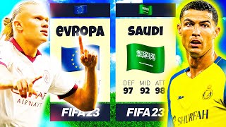 ⚡️ EVROPA vs SAÚDSKÁ ARÁBIE 🤑🌍 ve FIFĚ 23! 😳