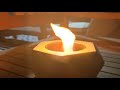 Updated Yumpanda Tabletop Fire Pit Bowl, Very Pretty   Great Quality!