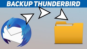 SAUVEGARDER THUNDERBIRD (backup email, dossiers & comptes)