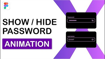 Design Interactive Text Field in Figma | Show Hide Password Animation in Figma | @CodingJourney770