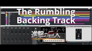 【SiM】The Rumbling - Backing Track Lower Key ver. (Instrumental) 進撃の巨人 Attack on Titan【DTM Cover】