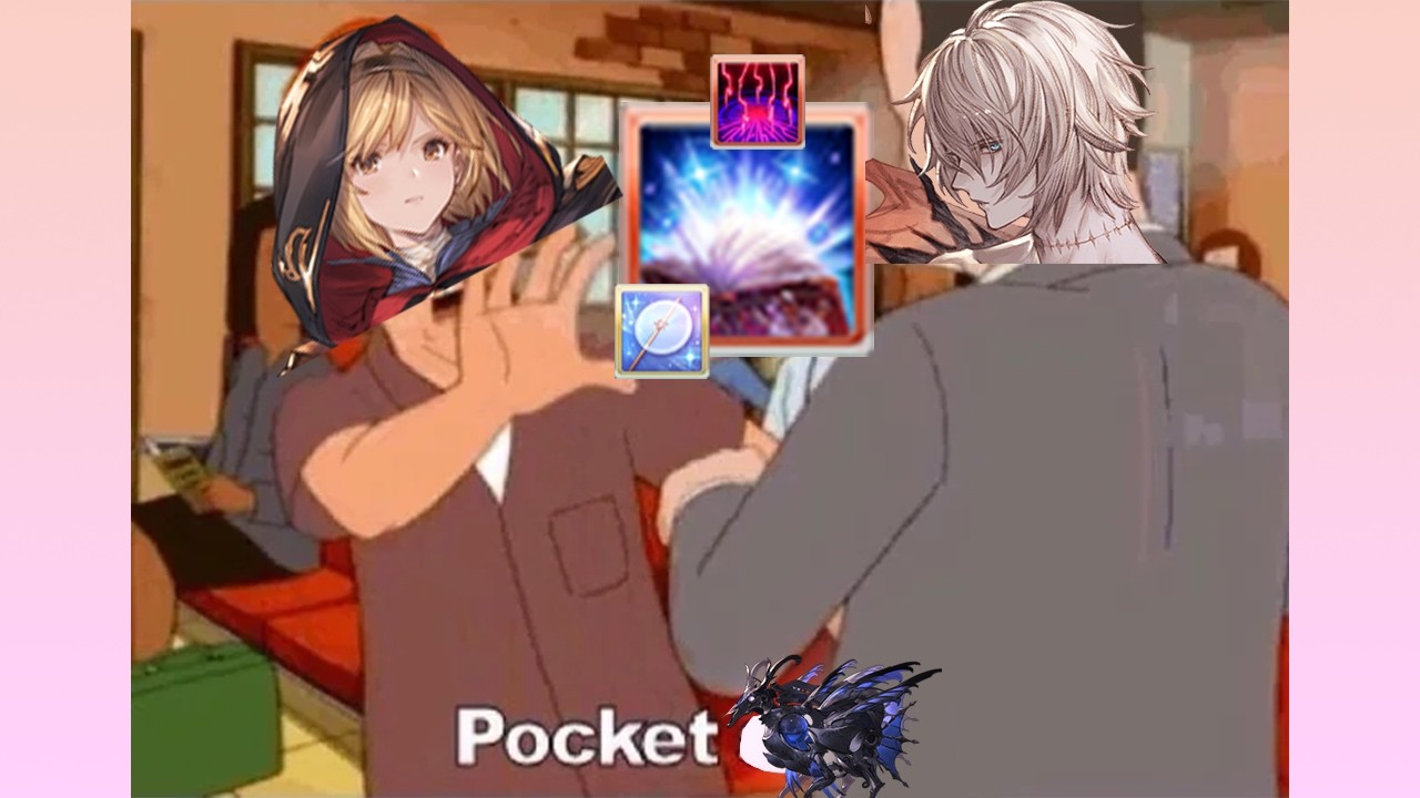 (GBF) Primal Water Wizard Origin vs Dark Rapture Zero! グラブル ルシゼロ 水 ウィザード・オリジン