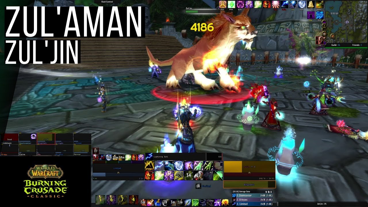 Zul'jin || Zul'Aman || TBC Elemental Shaman