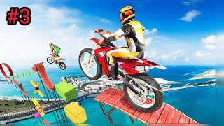 #3 stunt bike extreme  3D - Android Gameplay #gameplay #games  screenshot 2