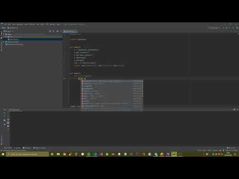 Speed Test for your Network - Python PyCharm - Tutorial #8