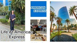 Life at American Express Gurgaon || Gym , Salary , Free Food || American Express office vlog #amex