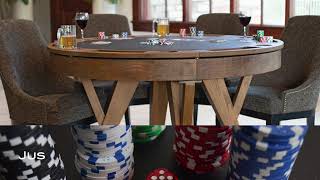 Presidential Billiards Tyler Poker Table (April 2019)