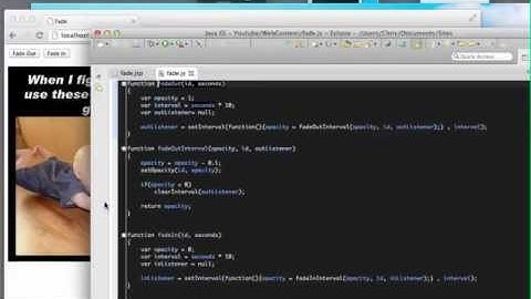 Fade Effect Without JQuery - P5 - Fade In