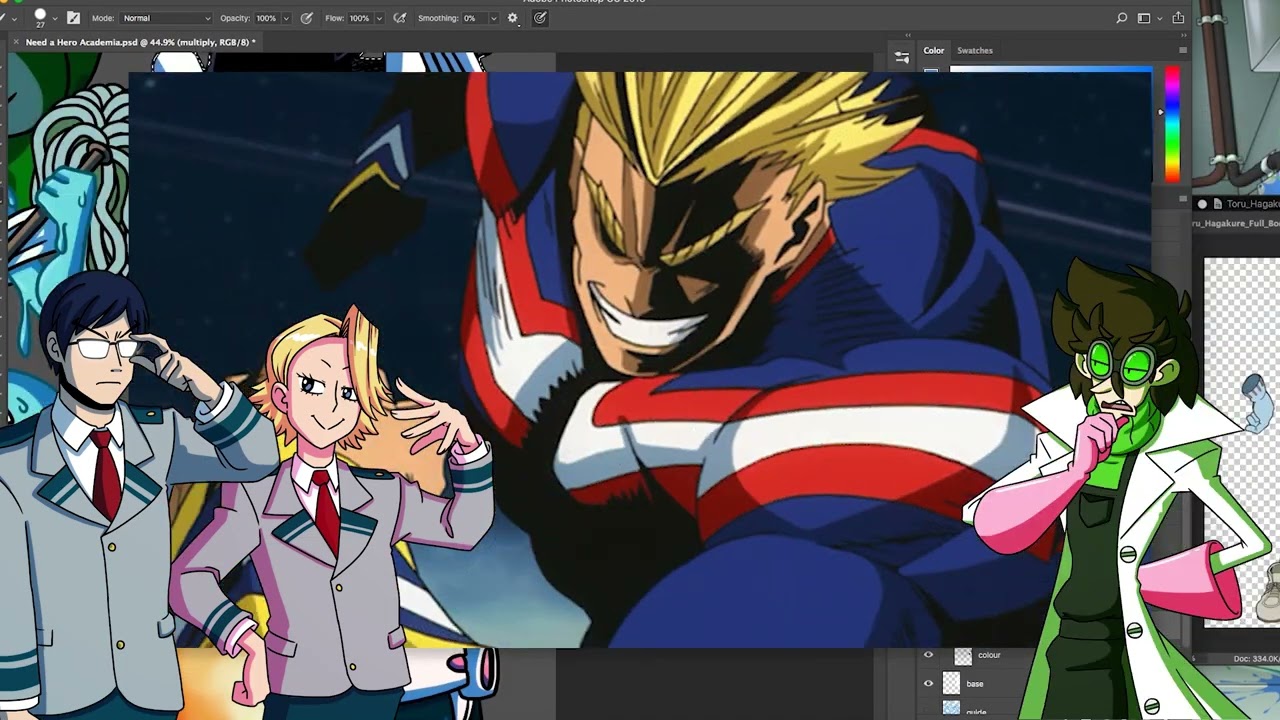 Dr Crafty! Ep73 - I Need A Hero Academia Pt. 3 (Art Segment)