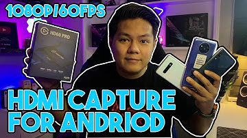 How To Use HDMI capture Card For Any Andriod Device For Streaming/Recording