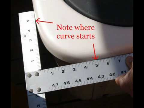 Tub Cover Radius Chart