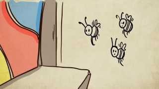 'Curious Bees' A short animation by: Lindsey Krassin by Mike MacMillan 3,965 views 9 years ago 2 minutes, 19 seconds