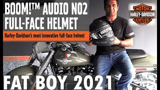 FAT BOY 2021 - Harley Davidson's most innovative FULL-FACE HELMET
