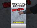 世界でバズった中国式運搬術