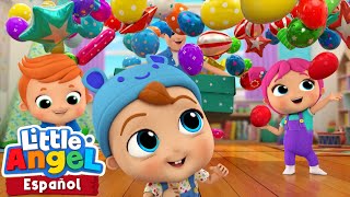 Globos de Colores | Caricaturas | Canciones Infantiles🎵| Little Angel Español