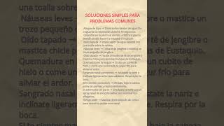 SOLUCIONES SIMPLES PARA PROBLEMAS COMUNES