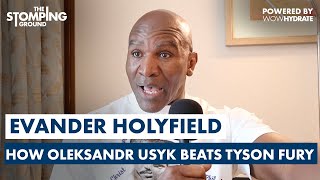 Evander Holyfield on HOW Oleksandr Usyk BEATS Tyson Fury