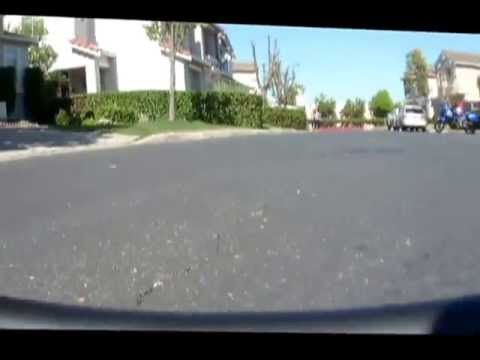 Derek riding his Ezy Roller