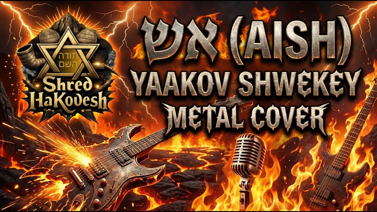 Aish אש – Yaakov Shwekey | Metal Cover by Shred HaKodesh
