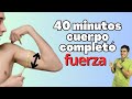 40 min TODO EL CUERPO fortalecimiento con mancuernas
