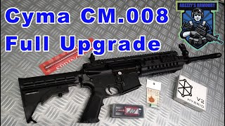 Upgrading a Cyma CM.008 M4 S system - Getting it skirmish ready!