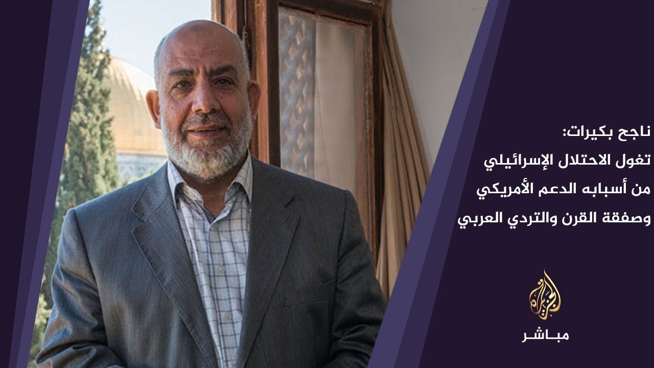 لقاء مع د \ ناجح بكيرات حول قرار الاحتلال إبعاده عن المسجد الأقصى 6 أشهر