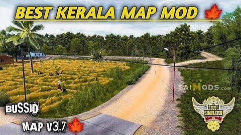 Bussid Map Mod V3.7_ Download Best Kerala 🚩Map Mod For Bus simulator Indonesia #bussidmapmod #mapmod