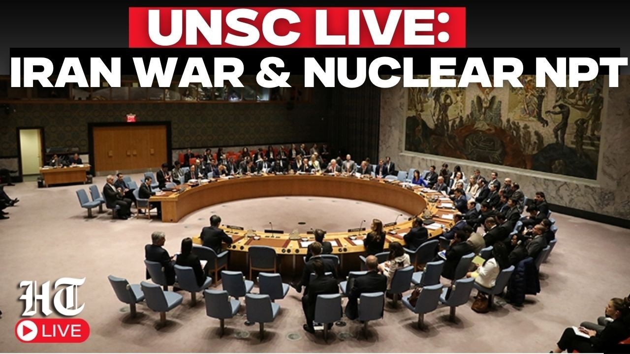UNSC Live: UN Security Council Holds Briefing On Iran War & Nuclear Non ...