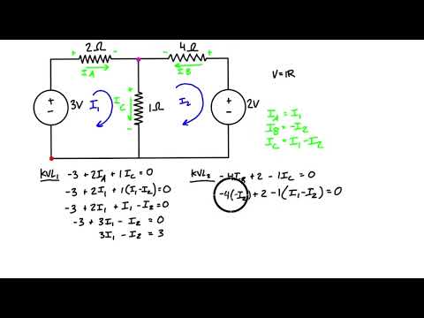Mesh Analysis Example Problem #1