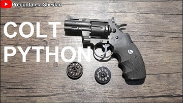 Colt Python - Revolver Co2 Umarex - Unboxing y Review - En español 4k
