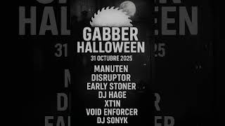 Disruptor en Gabber Halloween @Disruptor3