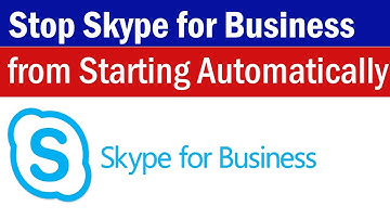 How To Stop Skype From Starting Automatically | Skype Auto Start Disable | Stop Skype Auto Start