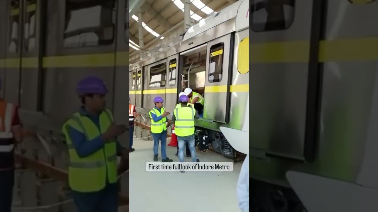 First Time Full Look of Indore Metro 🚇 