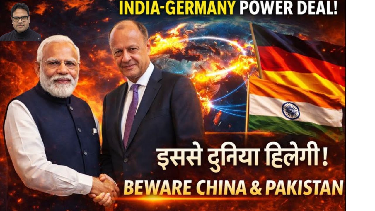 India-Germany Power Deal 🔥 | Beware China & Pakistan | Submarines, Chips & Strategy