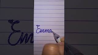 Emmanuel – God Is With Us (Cursive Writing)