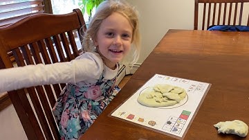 AAC Modeling with play dough pizza