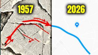 The 1957 Paris Map That Became Google Maps - YouTube