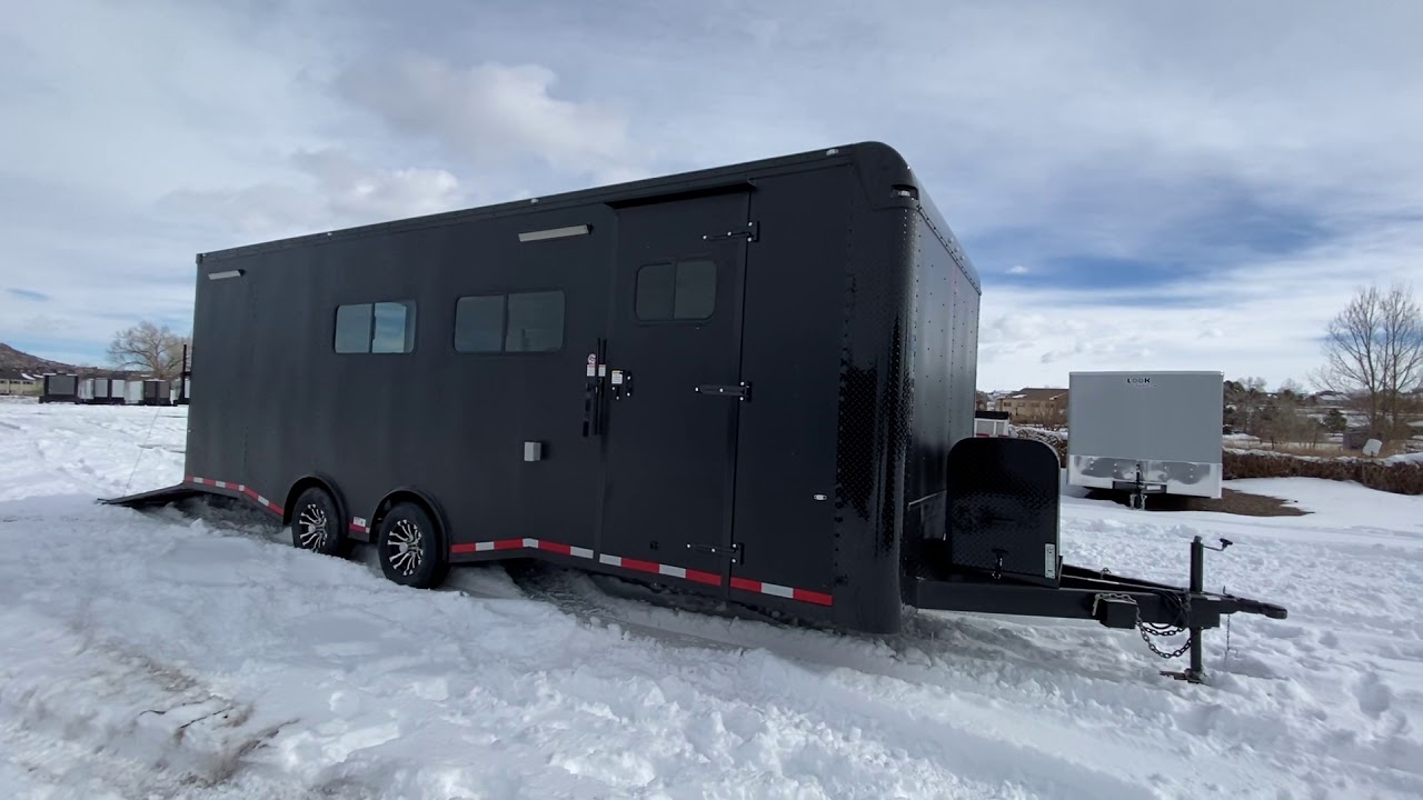8.5 WIDE COLORADO OFF ROAD TRAILER REVIEW! YouTube