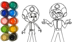 Little Singham Super Cop Moment Edukasi Menggambar