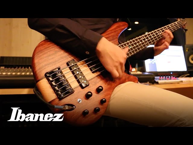 Ibanez SR755 5弦ベース PJベース SR755 - YouTube