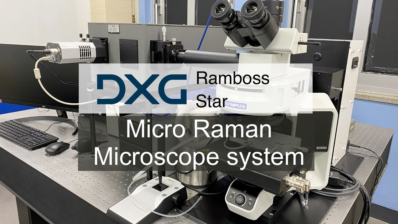 [DXG] Ramboss Star Micro Raman microscope system - YouTube