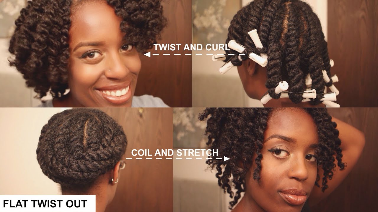 Flat Twist Out Twist And Curl Vs Coil And Stretch Natural Hair