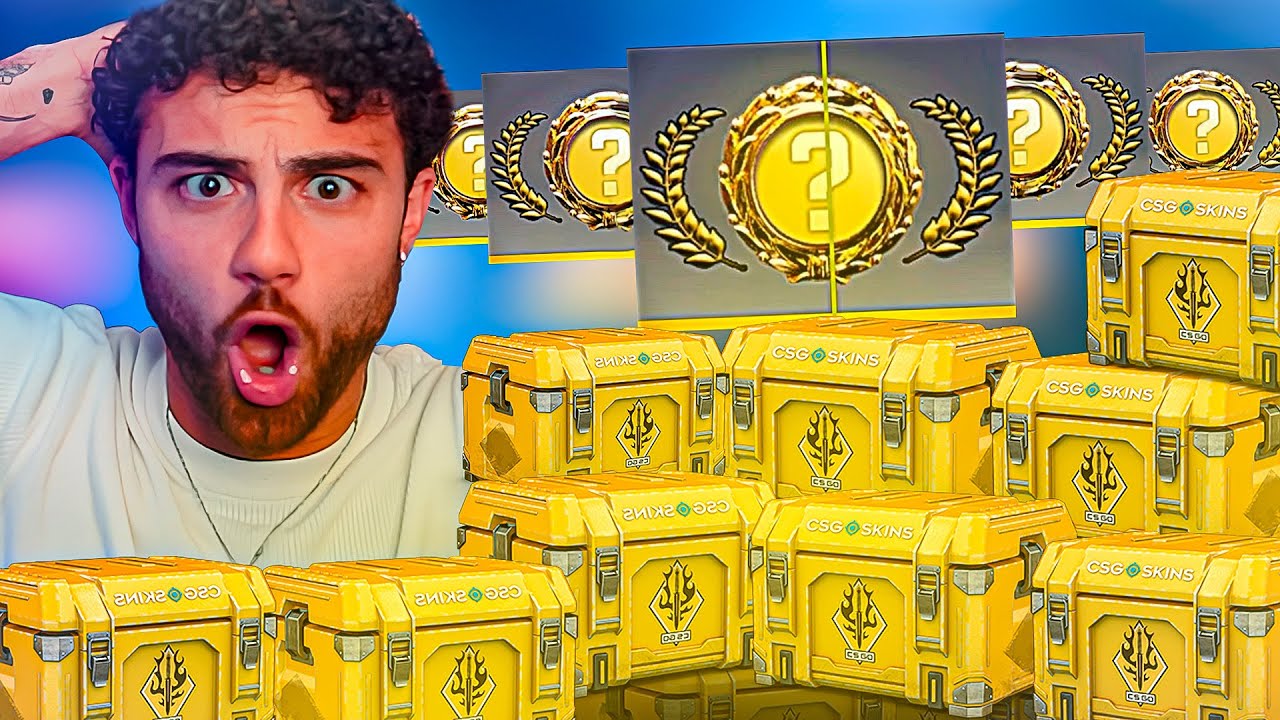 NUNCA SAQUEI TANTAS GOLDS NA SPECTRUM CASE 😭