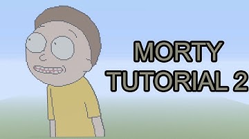 Minecraft Morty Pixel Art Tutorial Part 2 (Rick And Morty)
