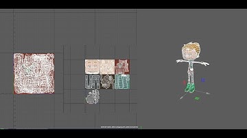 maya uv mapping combine