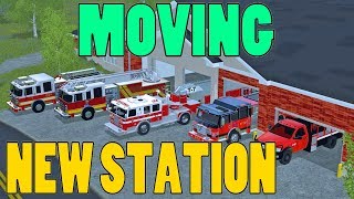 Farming Simulator 17 | Moving To New Fire Station | Ford Ranger