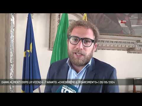 DANNI AL MENTI DOPO LR VICENZA - TARANTO: «CHIEDEREMO IL RISARCIMENTO» | 20/05/2024