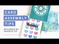 Card Assembly Tips + Getting Past Creative Slumps + LOADS of Cards!