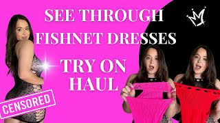 TRANSPARENT Dresses TRY ON Haul with Mirror View! | Jean Marie Try On