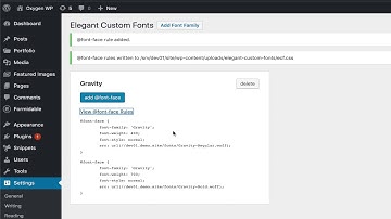 How to upload and use custom fonts in Oxygen using Elegant Custom Fonts